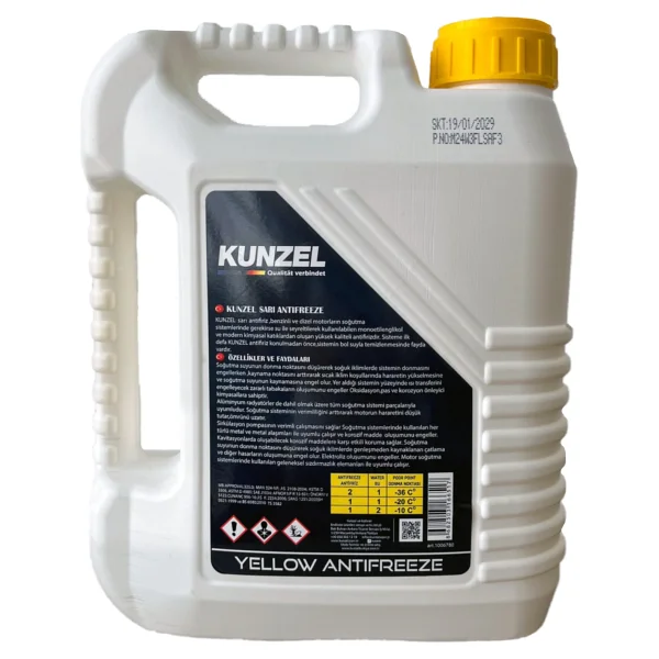 Kunzel Organik -56 Derece 3 lt Konsantre Antifriz - Görsel 2