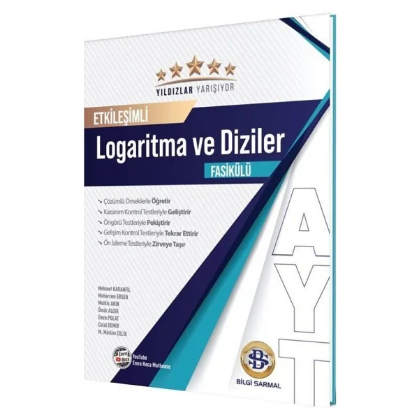 Bilgi Sarmal Yayınları AYT Logaritma ve Diziler Yıldızlar Yarışıyor Etkileşimli Fasikülü - Görsel 3