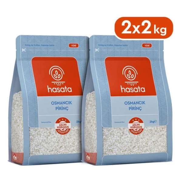 Hasata Osmancık Pirinç 2000 Gr X 2 Adet - Görsel 2