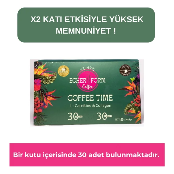 Echer Form Kahve x2 - 1 Adet - Görsel 3