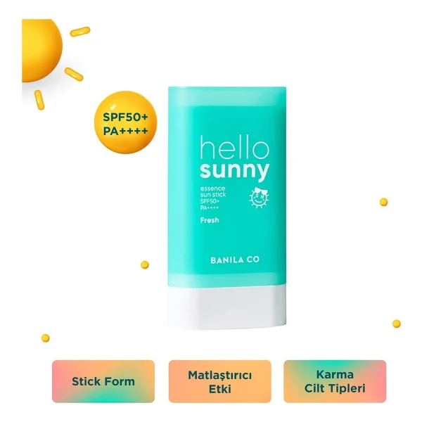 Banila Co Hello Sunny 50 Faktör Stick Güneş Kremi - Görsel 2