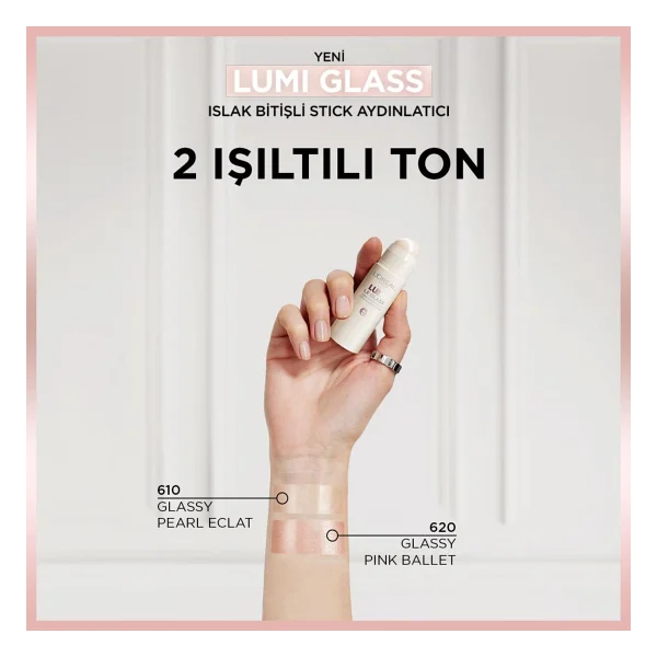 L'Oreal Paris Lumi Le Glass Stick Highlighter - Görsel 8