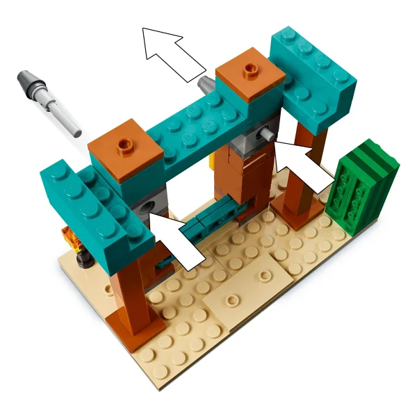 Lego 21267 Minecraft Serseri Köylü Çöl Devriyesi - Görsel 8