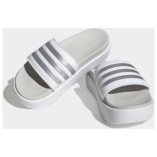 Adidas Adilette Platform IE9703 Beyaz Kadın Terlik - Görsel 4