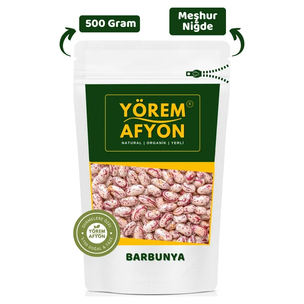 Gülçehre Yörem Afyon Meşhur Niğde Glütensiz Vegan Vitamin Deposu Barbunya 500gr. - Görsel 6
