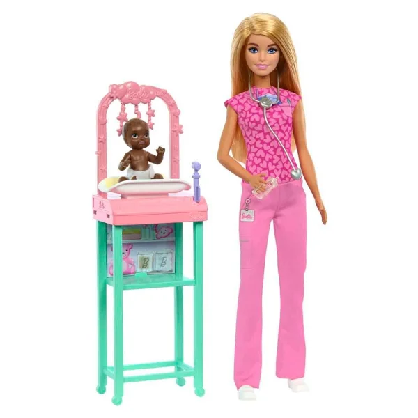 Barbie Kariyer Bebekleri Doktor Bebek JCR71-JCR72 - Görsel 3