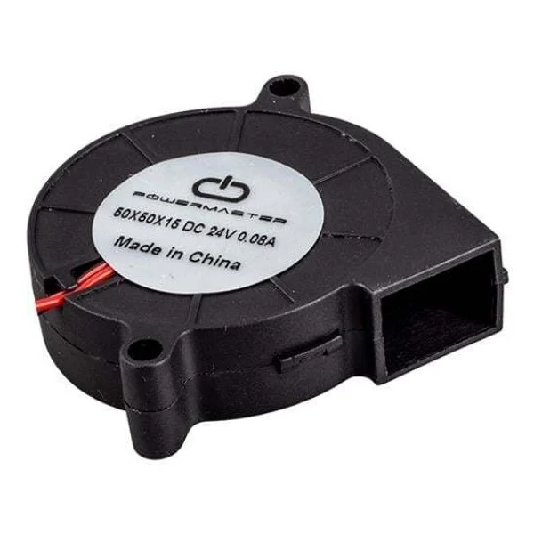Powermaster 50X50x15mm Dc 24 Volt 0.08A Salyangoz Fan (Ic-217A) - Görsel 3