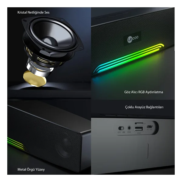 Lenovo Lecoo DS109 10 W Soundbar - Görsel 2