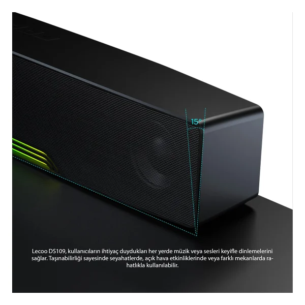 Lenovo Lecoo DS109 10 W Soundbar - Görsel 3