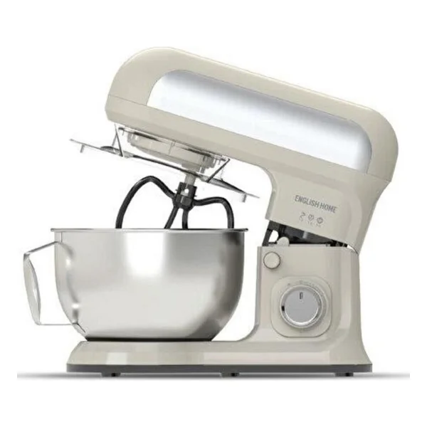 English Home SMR 3001 5.5 lt 1500 W Bej Krom Stand Mikser - Görsel 2