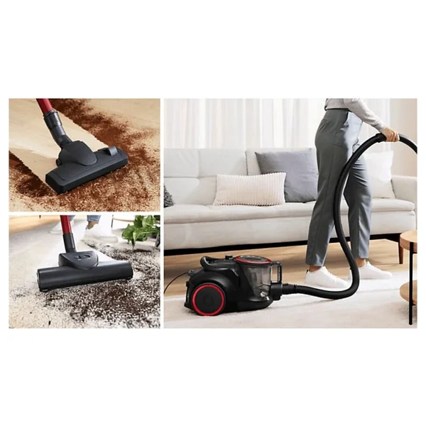 Bosch BGS41POW3 700 W Toz Torbasız Elektrikli Süpürge - Görsel 4