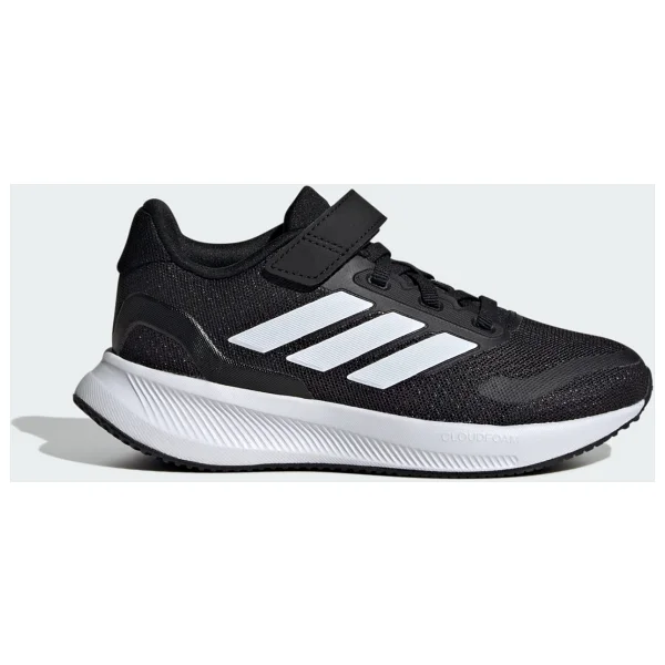 Adidas Runfalcon 5 EL IE8574 Siyah-Beyaz Çocuk Koşu Ayakkabısı - Görsel 6