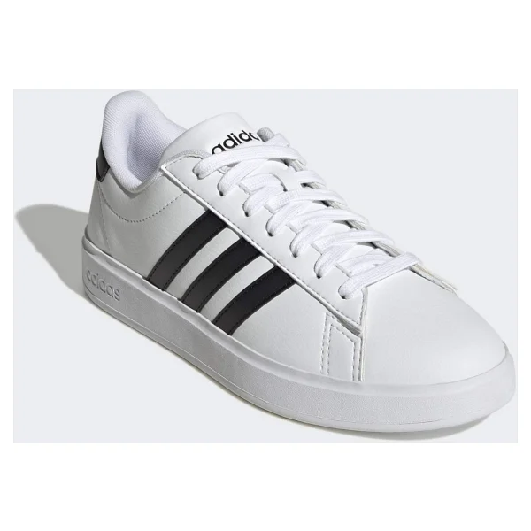 Adidas Grand Court 2.0 GW9214 Beyaz-Siyah Kadın Spor Ayakkabı - Görsel 3