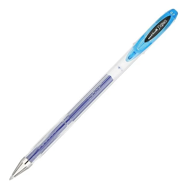 Uni-Ball UM-120AC Signo Angelic 0.7 mm Açık Mavi Jel Kalem - Görsel 2