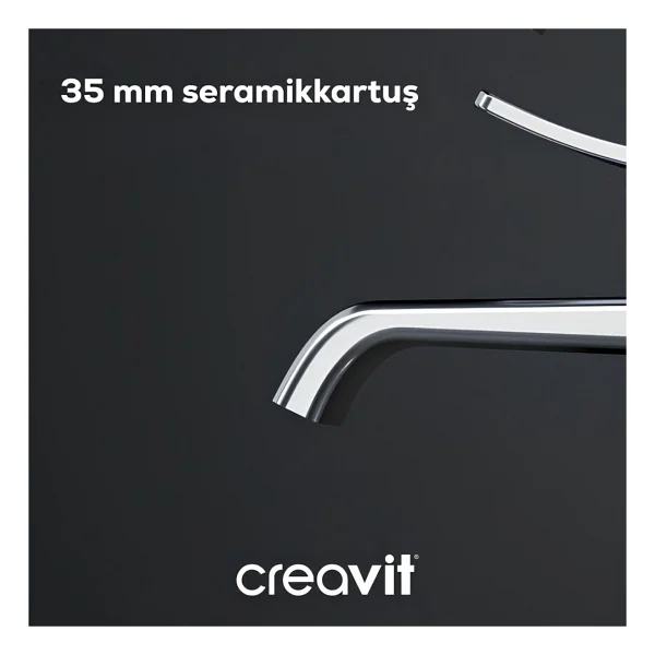 Creavit Lua LU1500 Lavabo Bataryası - Görsel 8
