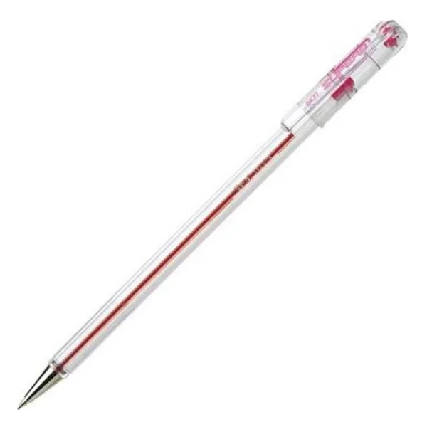 Pentel BK77 0.7 mm Kırmızı Tükenmez Kalem - Görsel 4