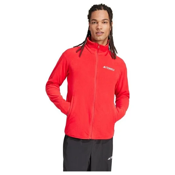 Adidas Multi Essentials Tam Fermuarlı Erkek Polar - Görsel 6