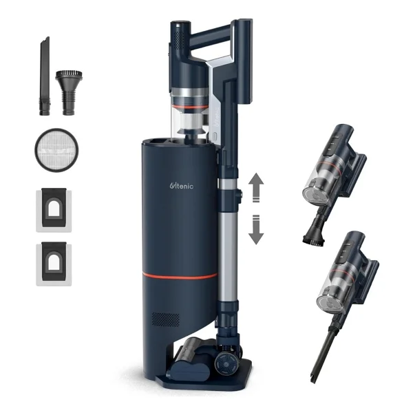 Ultenic FS1 Cordless Auto-Empty Şarjlı Dikey Süpürge - Görsel 6