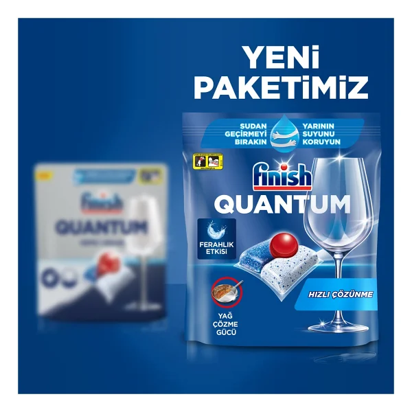 Finish Quantum Bulaşık Makinesi Tableti 80'li - Görsel 8