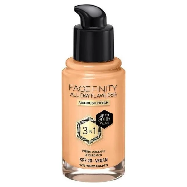 Max Factor Facefinity All Day Flawless 3 in 1 30 ml Likit Fondöten - Görsel 2