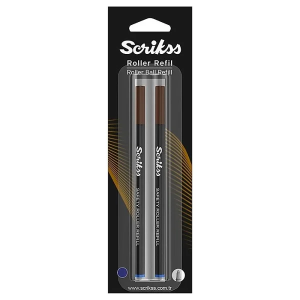 Scrikss 35 Roller Kalem Yedeği Mavi (SRC888) - Görsel 2