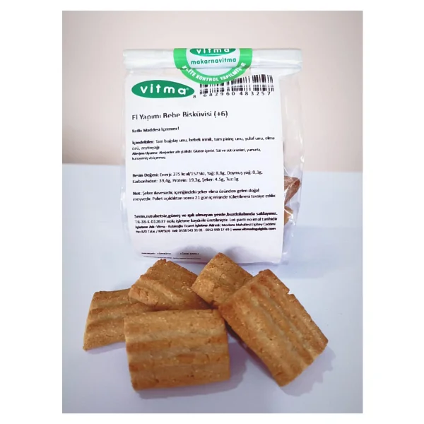 Vitma El Yapımı Bebe Bisküvisi 70gr - Görsel 2