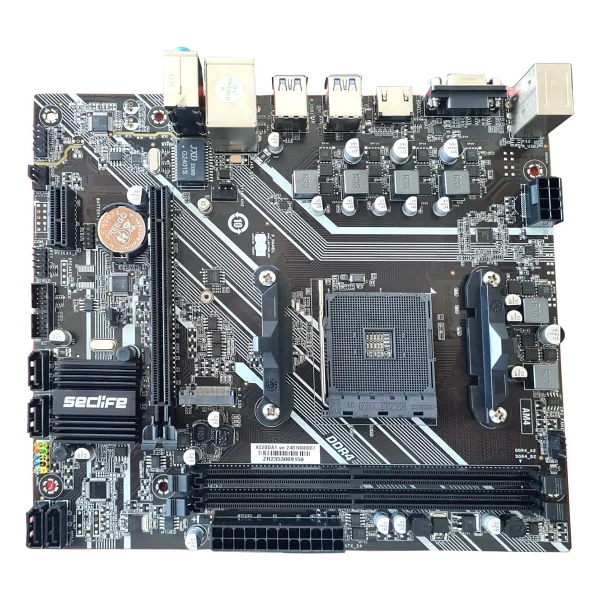 Seclife A520DA1 AMD AM4 DDR4 Micro ATX Anakart - Görsel 2
