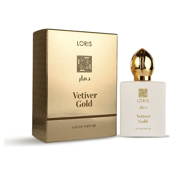 Loris Dmar Vetiver Gold EDP 50 ml Parfüm - Görsel 2