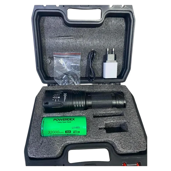 PowerDex PD-15000 7000 Lümen LED Şarjlı El Feneri - Görsel 4