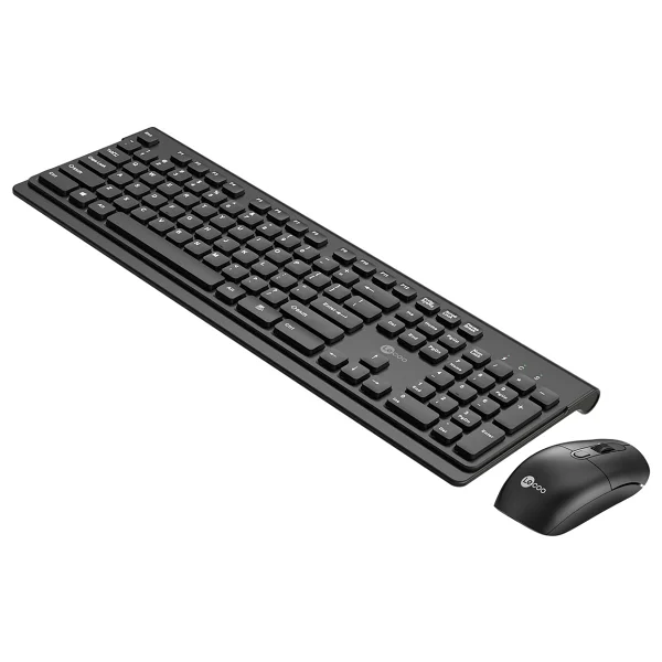 Lenovo Lecoo KW203 Siyah Kablosuz Klavye Mouse Seti - Görsel 10