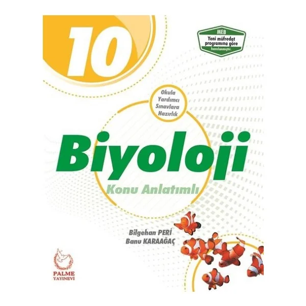 Palme Yayınevi 10. Sınıf Biyoloji Konu Anlatımlı - Görsel 2