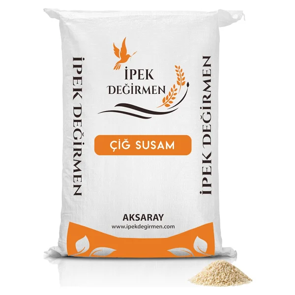 İpek Değirmen Baharat Çeşni Çiğ Susam Kurabiye Simite İdeal 1 KG - Görsel 2