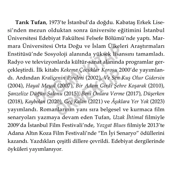 Gece Açan Çiçekler - Tarık Tufan - Görsel 5