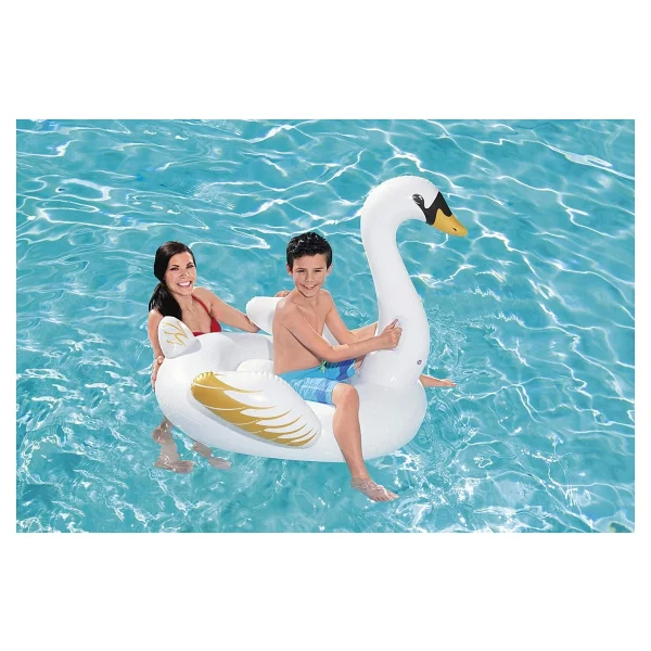 Bestway 41123 122x122 cm Kuğu Binici - Görsel 4