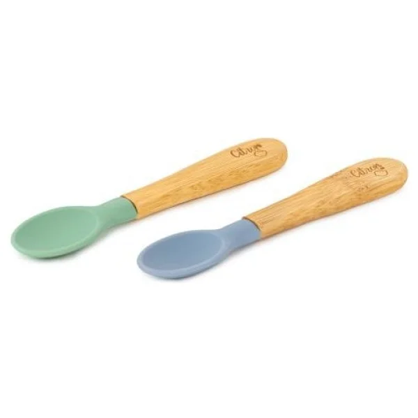 Citron 2'li Organik Bambu Kaşık Seti - Görsel 3