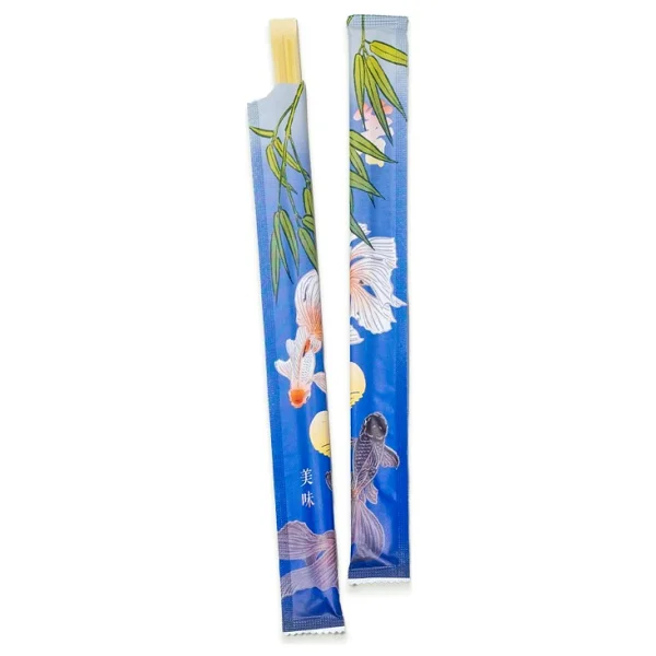 Bambu Chopstick / Çin Çubuğu - 5 Çift - 24 cm - Görsel 3