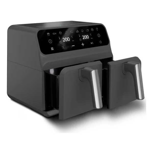 Blaupunkt D7800 Taste Master Çift Hazneli Air Fryer 4+4 lt Yağsız Fritöz - Görsel 5
