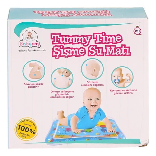 Babycim Tummy Time Şişme Su Matı - Görsel 3