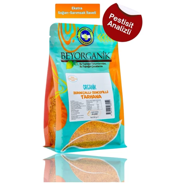 Beyorganik Organik Zencefilli Zerdeçallı Tarhana 300 gr - Görsel 5