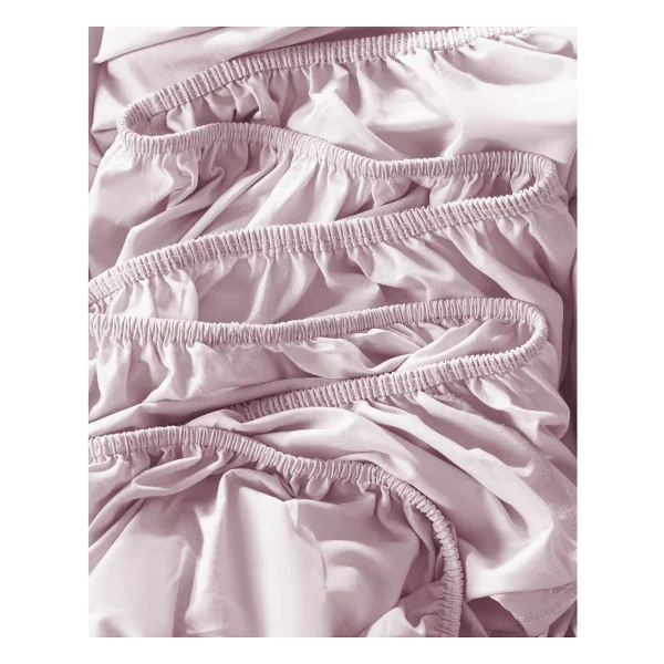 Madame Coco Manon Tek Kişilik %100 Pamuk Ranforce Lastikli Çarşaf Takımı - Mürdüm - 100x200cm - Görsel 4
