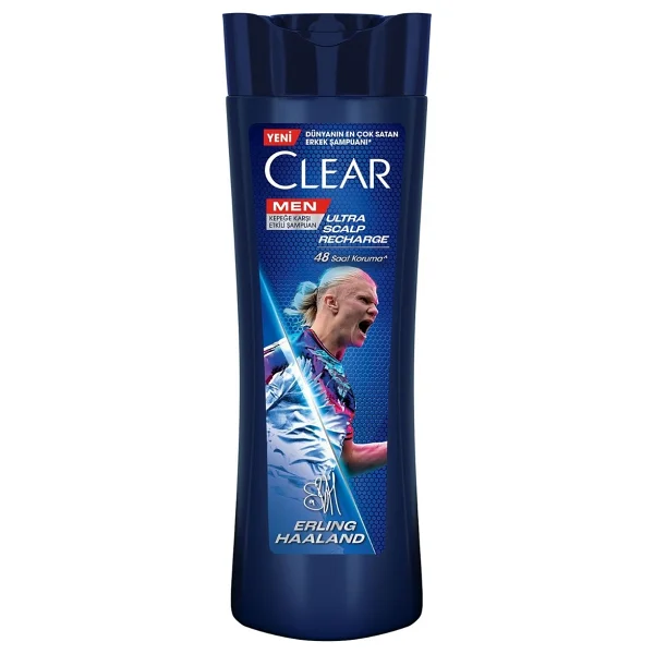 Clear Men Erling Haaland 350 ml Kepek Şampuanı - Görsel 2