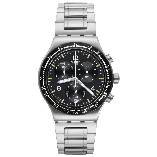 Swatch Night Flight YVS444GC Erkek Kol Saati - Görsel 9