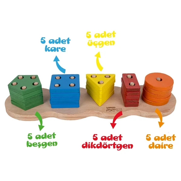 Bee Smart Geometrik Bul Tak - Görsel 4