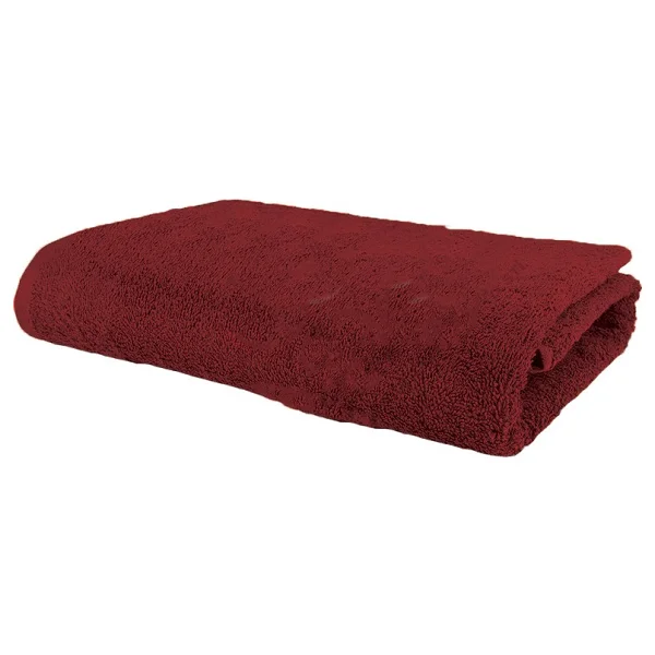 Xamantha 12 Adet Büyük Boy Mikrofiber 50 x 90 cm , Fitness Havlusu , Spor Havlusu , Kuaför Havlusu - Kırmızı - Görsel 2
