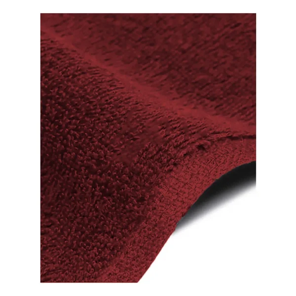 Xamantha 12 Adet Büyük Boy Mikrofiber 50 x 90 cm , Fitness Havlusu , Spor Havlusu , Kuaför Havlusu - Kırmızı - Görsel 4