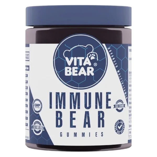 Vita Bear Advanced Immune Multivitamin - Güçlü Bağışıklık Ve Enerjik Bir Gün Için - Görsel 2