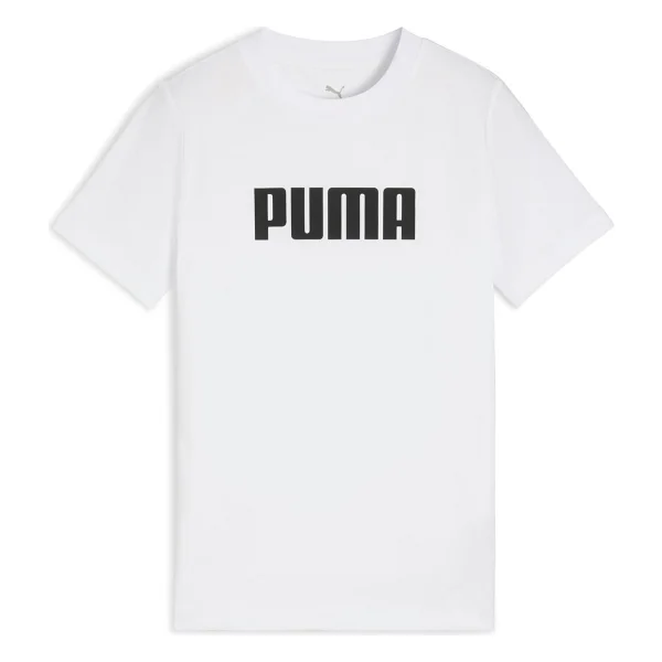 Puma Essentials Logo 688340 Kısa Kollu Bisiklet Yaka Çocuk Tişört - Görsel 6