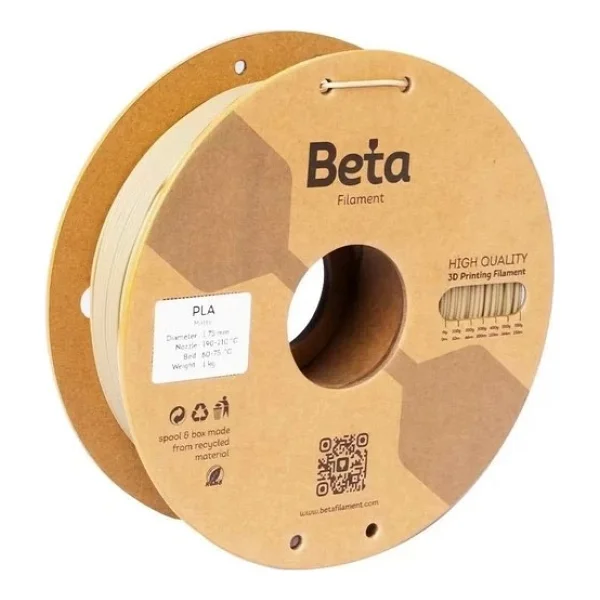 Beta PLA-Matte 1.75 mm 1 kg Kraft Filament - Görsel 2