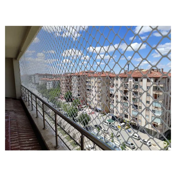 KONAK FİLE Çocuk Güvenlik Filesi, Balkon Filesi 5x5 (2.5metrex4metre) - Görsel 6