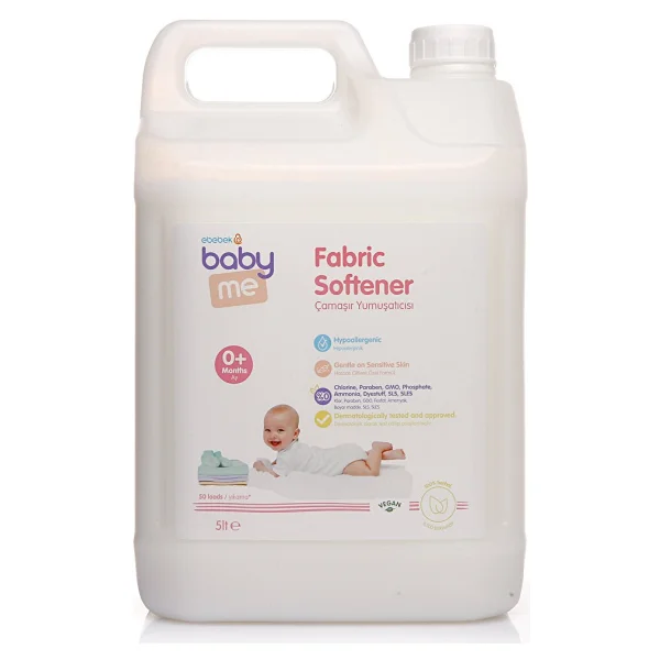 Baby&Me Bebek Çamaşır Yumuşatıcı 5000 ml - Görsel 4